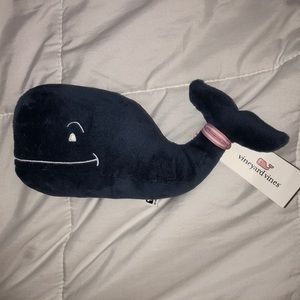 Mini Vineyard Vines whale pillow